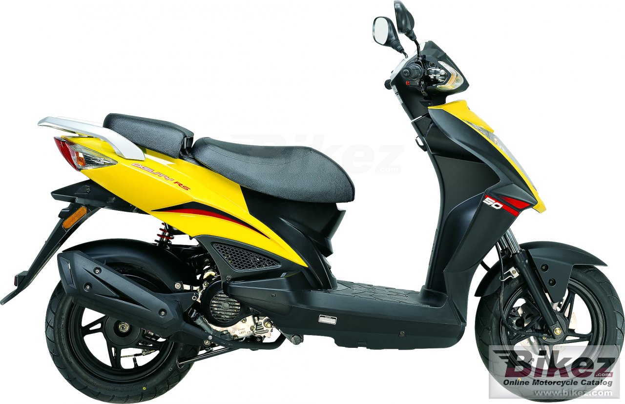 Big Kymco agility rs picture and wallpaper from Bikez.com
